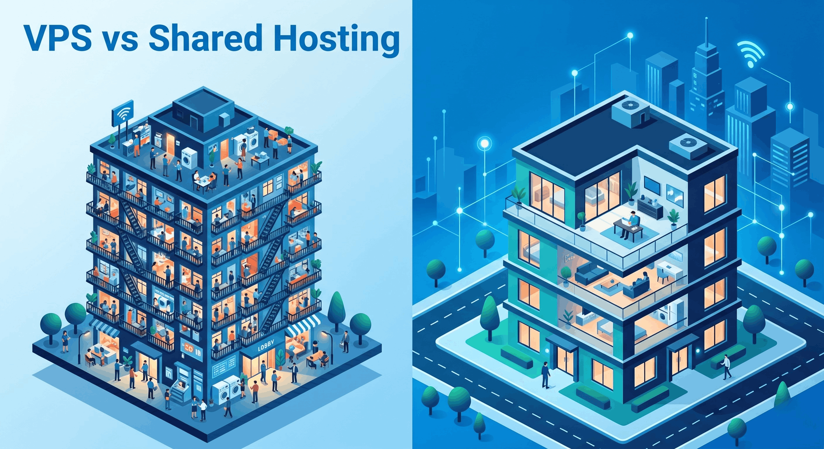 VPS vs Shared Hosting: Which Is Right for You? - hostingartisan