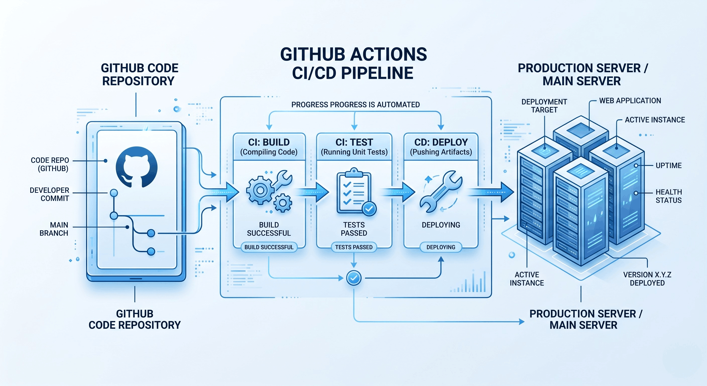 GitHub Actions Container Deployment Guide | CI/CD - hostingartisan